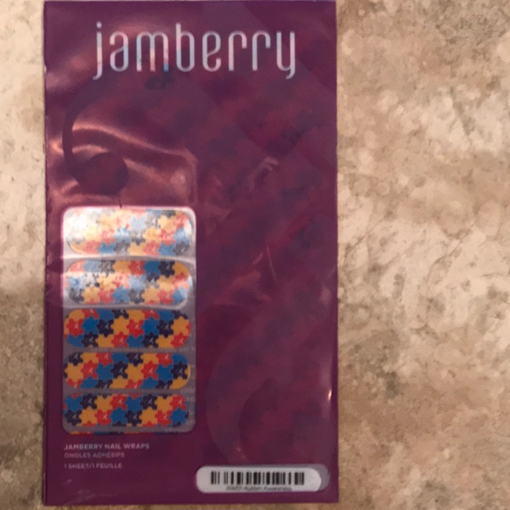 Jamberry yellow and red nail wraps (3 items for $15)